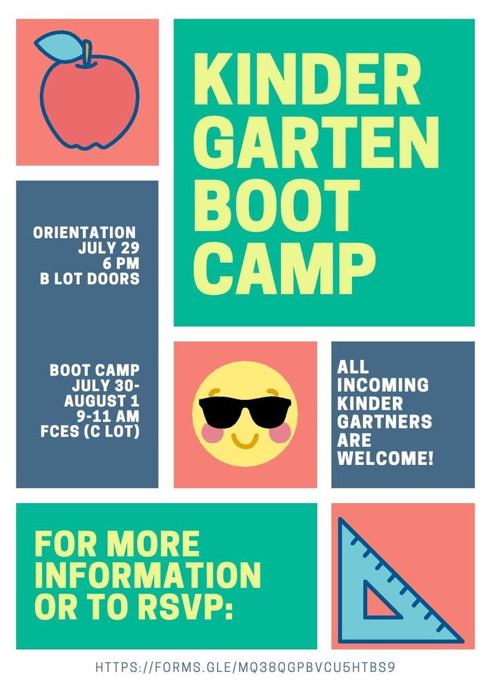 Kindergarten Boot Camp!