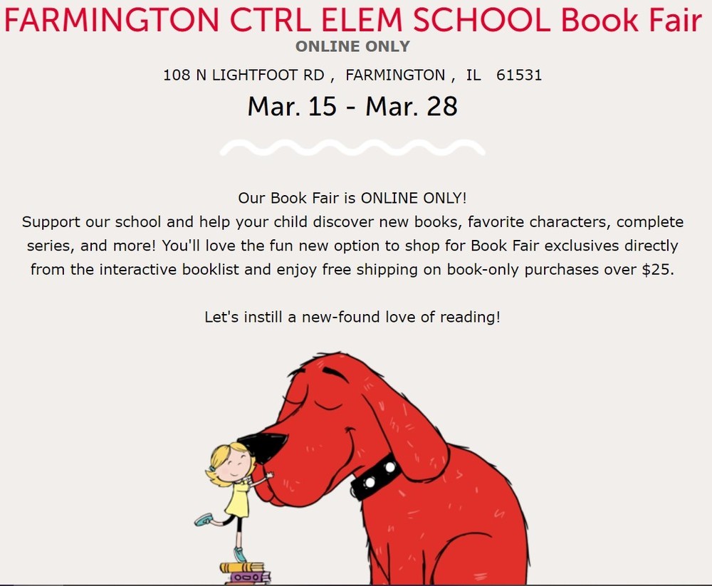 Virtual Book Fair Coming Soon!!!