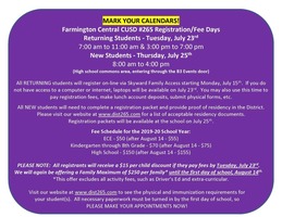 Fee Schedule